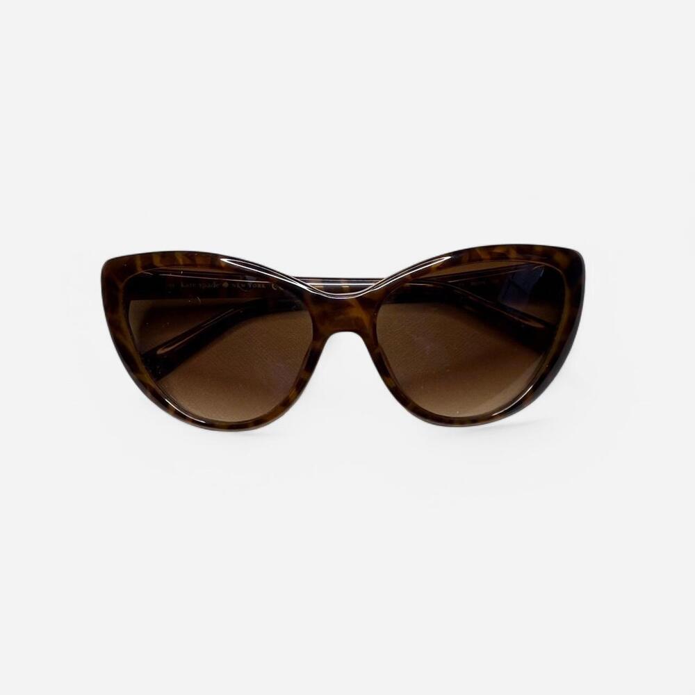 Kate Spade Cat Eye Sunglasses - Tortoise Shell - Brown Gradient Lenses
